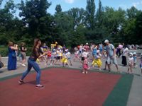 В Детском парке Саратова выбрали «Самого лучшего папу»