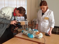 Студенты медицинских вузов смогут получать практические навыки на роботе-симуляторе младенца 