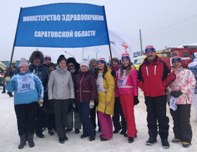 Представители регионального здравоохранения приняли участие в «Лыжне России-2019»