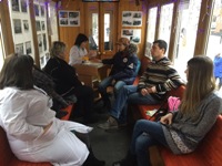 В ретро - трамвае «Семен» состоялась профилактическая акция, приуроченная ко Дню борьбы со СПИДом