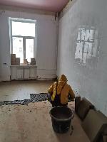 Продолжается капитальный ремонт женской консультации Саратовской городской поликлиники №9