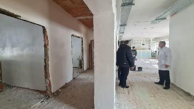 В Родничковской участковой больницы проводится капитальный ремонт.