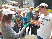 В детских оздоровительных лагерях Саратовской области стартовала игровая программа «Здоровым быть!»
