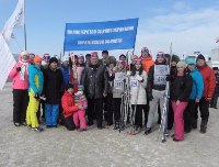 Работники здравоохранения области приняли участие в «Лыжне России-2017»