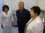 В больнице №1 г. Балаково глава региона провёл с врачами совещание по вопросу информатизации здравоохранения.
