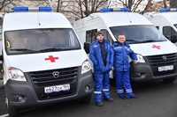 Медорганизациям муниципальных районов Саратовской области переданы новые машины скорой помощи