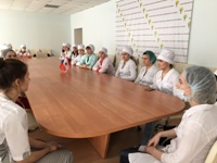 Студенты Энгельсского медколледжа посетили Областную клиническую больницу