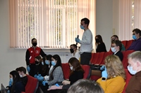 Ректор Сеченовского университета Петр Глыбочко рассказал студентам СГМУ о перспективных направлениях развития медицинского образования в России