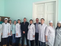 Представители Марксовской районной больницы встретились с будущими медиками